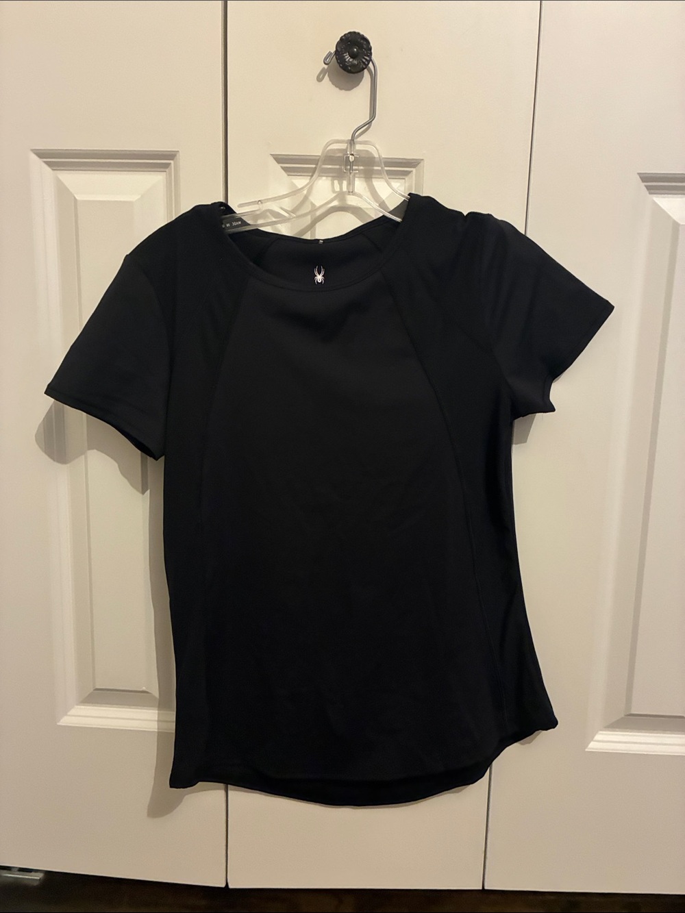 Spyder Black Short-Sleeve Women’s Performance Tee